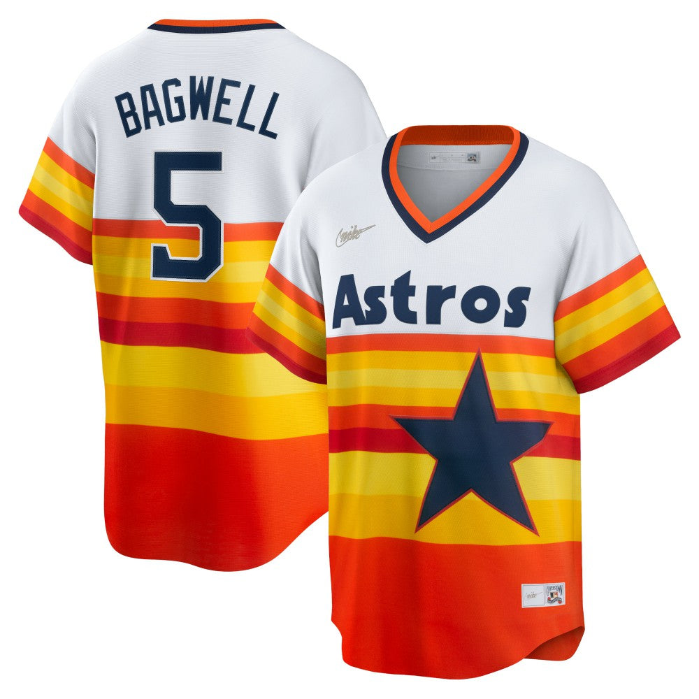 Jeff Bagwell Houston Astros Nike Home Cooperstown Collection Player Jersey - White - Nike Discount