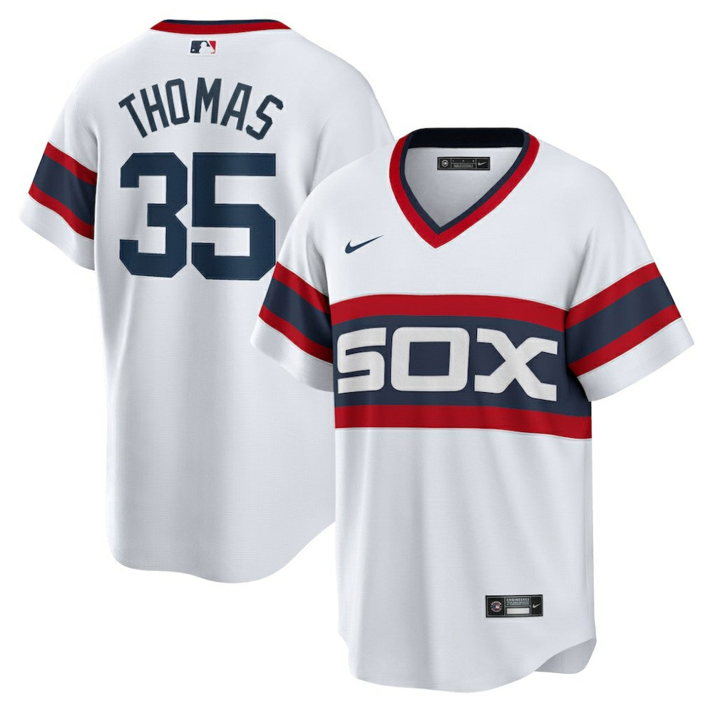 Frank Thomas Chicago White Sox Nike Home Cooperstown Collection Player Jersey - White - Nike Online