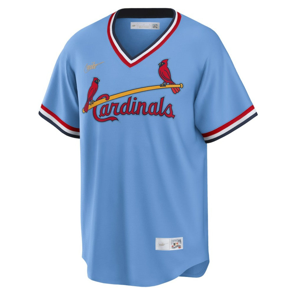 Ozzie Smith St. Louis Cardinals Nike Road Cooperstown Collection Player Jersey - Light Blue - Nike Sale
