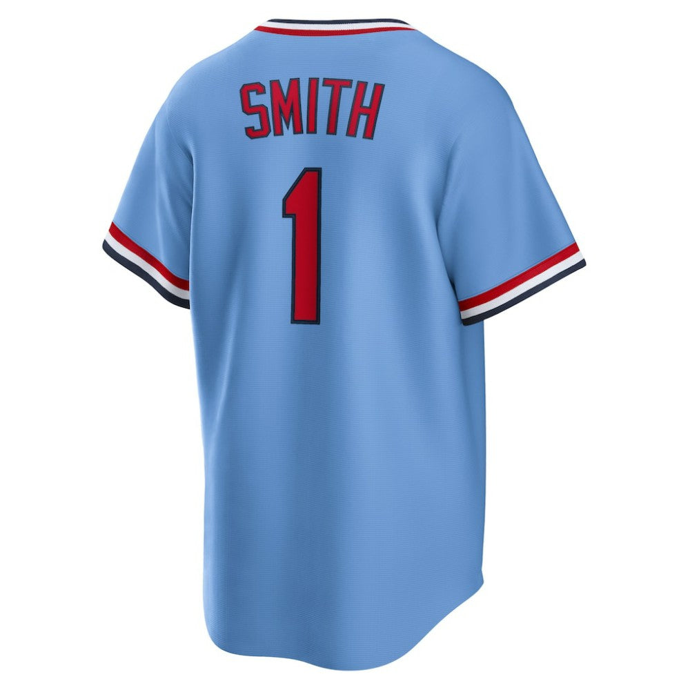 Ozzie Smith St. Louis Cardinals Nike Road Cooperstown Collection Player Jersey - Light Blue - Nike Sale