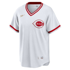Cincinnati Reds Nike Home Cooperstown Collection Team Jersey - White - Nike Sale