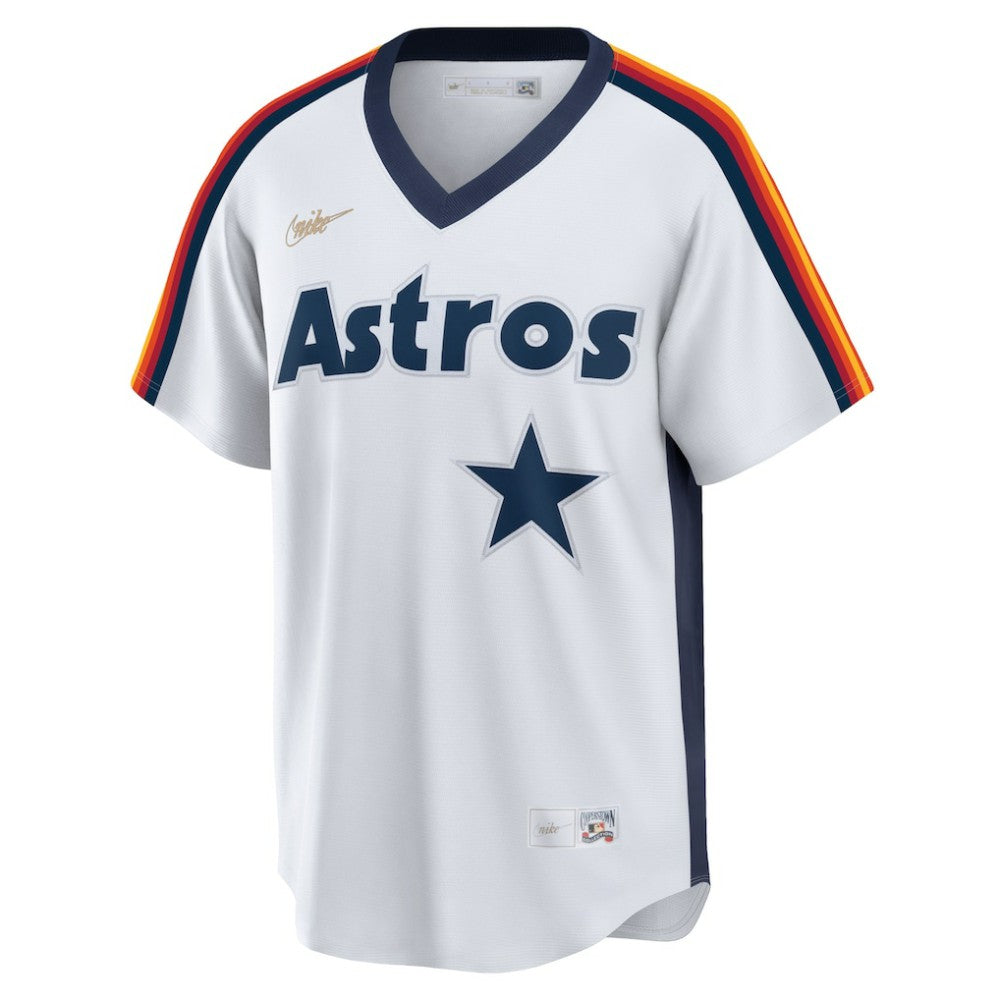 Houston Astros Nike Home Cooperstown Collection Player Jersey - White - Nike Sale