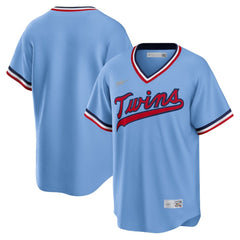 Minnesota Twins Nike Road Cooperstown Collection Team Jersey - Light Blue - Nike Lifestyle