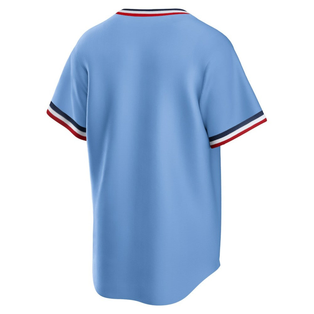 Minnesota Twins Nike Road Cooperstown Collection Team Jersey - Light Blue - Nike Lifestyle
