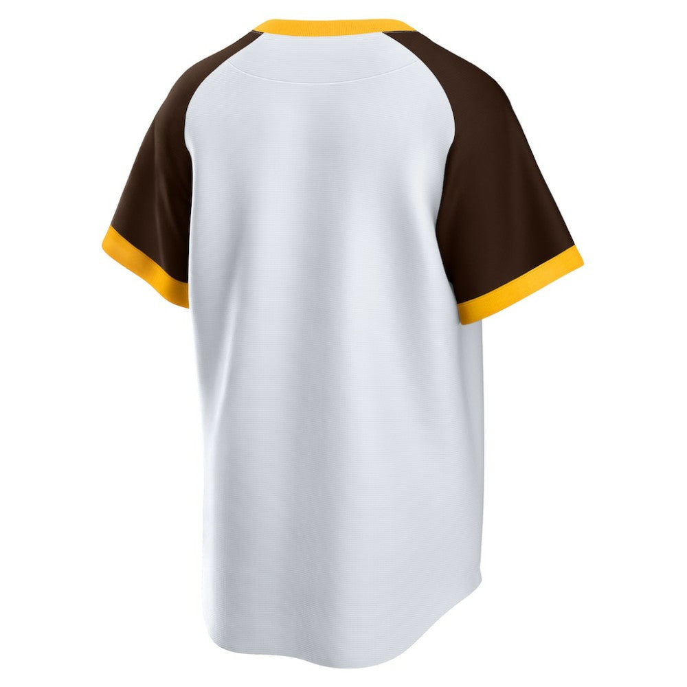 San Diego Padres Nike Home Cooperstown Collection Team Jersey - White - Nike Lifestyle