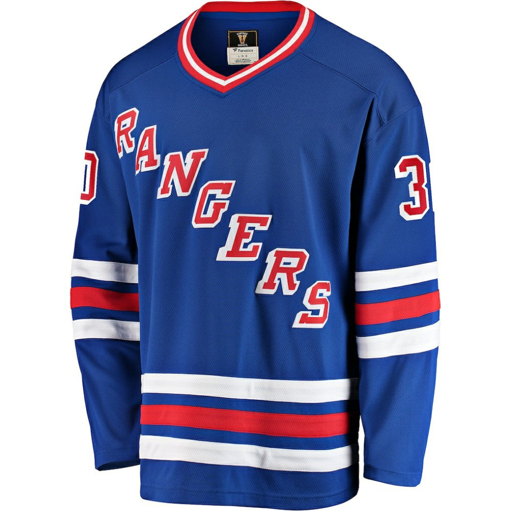 Glenn Healy New York Rangers Fanatics Premier Breakaway Retired Player Jersey - Blue - NHL 3600723