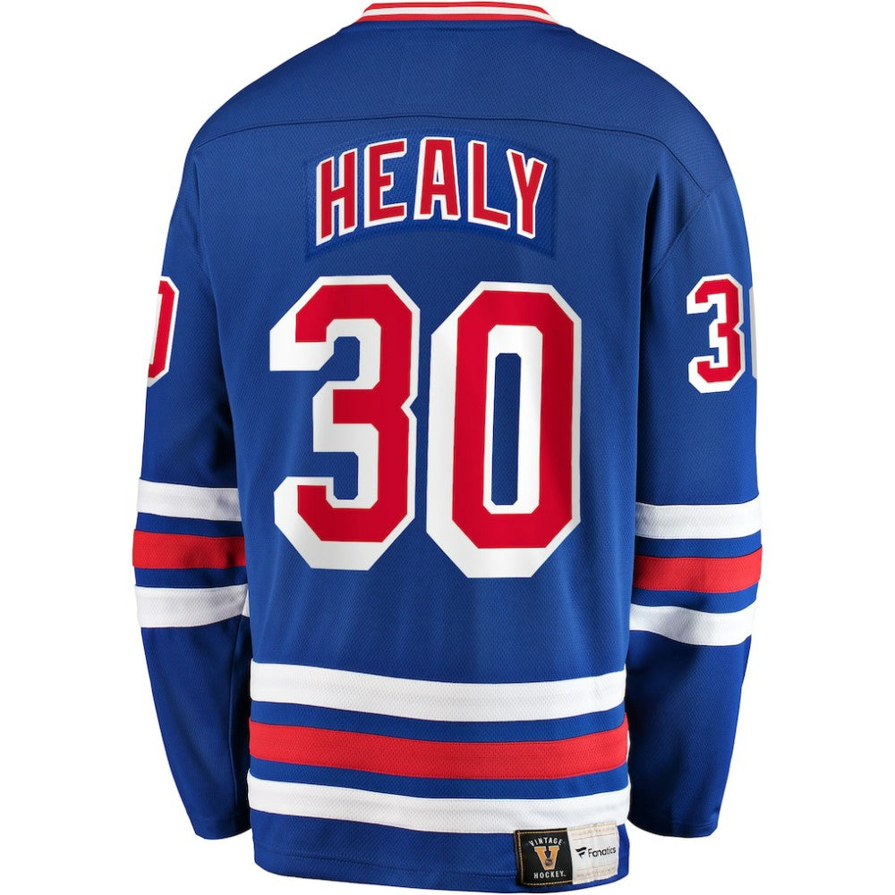 Glenn Healy New York Rangers Fanatics Premier Breakaway Retired Player Jersey - Blue - NHL 3600723