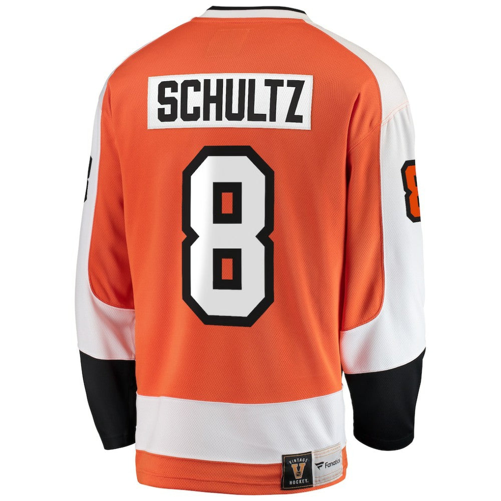 Dave Schultz Philadelphia Flyers Fanatics Premier Breakaway Retired Player Jersey - Orange - NHL 3600725
