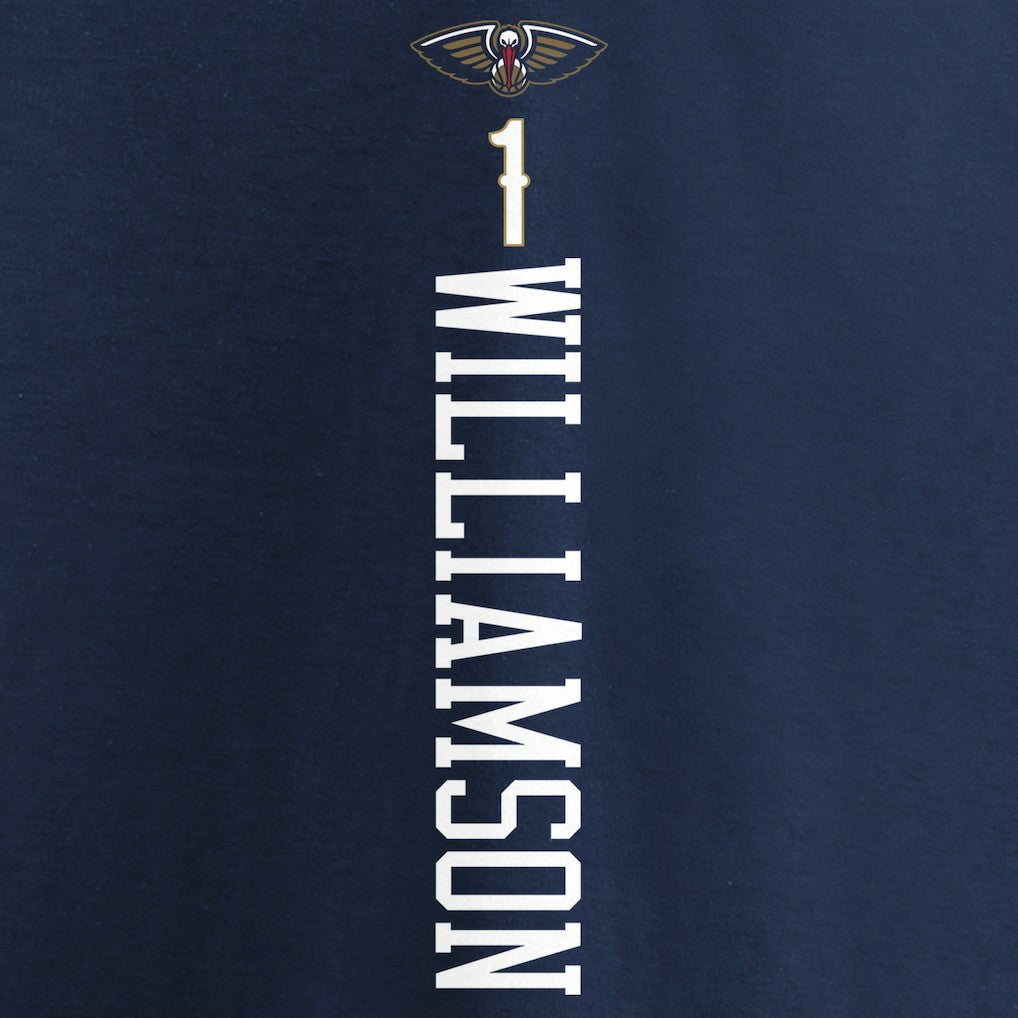 Zion Williamson New Orleans Pelicans 2019 NBA Draft Playmaker Name & Number T-Shirt Navy | Fanatics