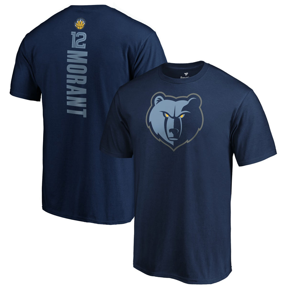 Ja Morant Memphis Grizzlies 2019 NBA Draft Playmaker Name & Number T-Shirt Navy | Fanatics