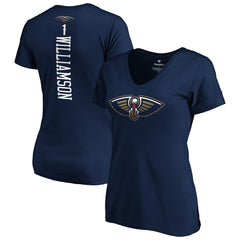 Zion Williamson New Orleans Pelicans Women's 2019 NBA Draft Playmaker Name & Number V-Neck T-Shirt Navy | Fanatics outlet