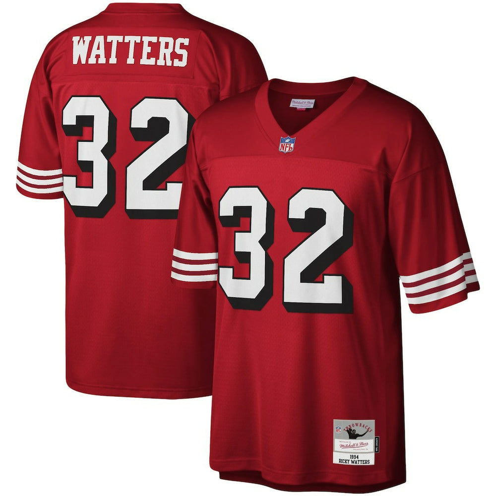 Mitchell & Ness Ricky Watters San Francisco 49ers Legacy Replica Jersey Scarlet