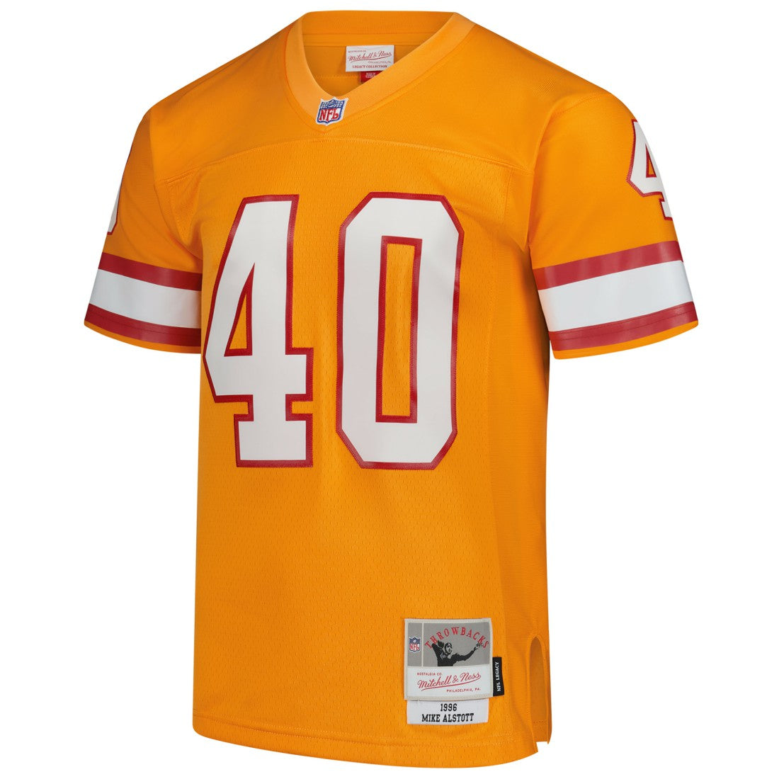 Mitchell & Ness Mike Alstott Tampa Bay Buccaneers Legacy Replica Jersey Orange