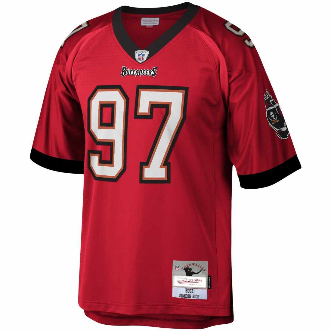 Mitchell & Ness Simeon Rice Tampa Bay Buccaneers Legacy Replica Jersey Red