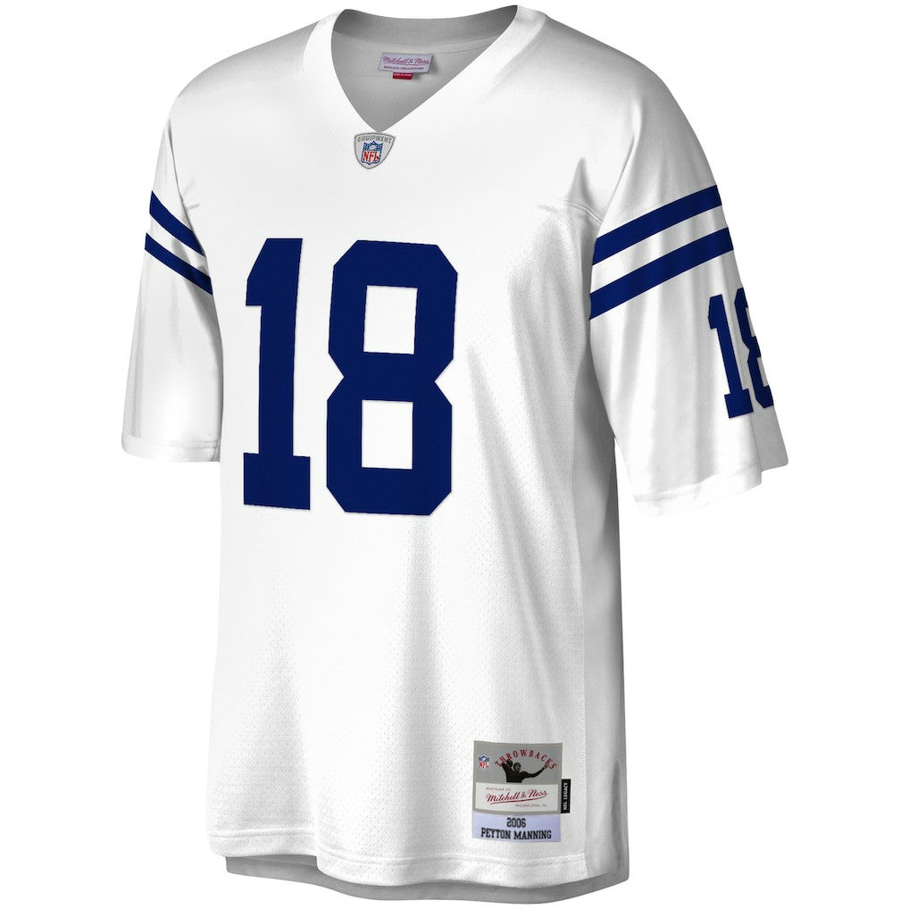 Mitchell & Ness Peyton Manning Indianapolis Colts Legacy Replica Jersey White