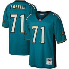 Mitchell & Ness Tony Boselli Jacksonville Jaguars Legacy Replica Jersey Teal