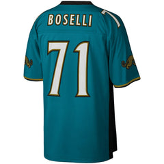 Mitchell & Ness Tony Boselli Jacksonville Jaguars Legacy Replica Jersey Teal