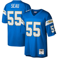 Mitchell & Ness Junior Seau Los Angeles Chargers Legacy Replica Jersey Powder Blue