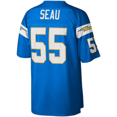 Mitchell & Ness Junior Seau Los Angeles Chargers Legacy Replica Jersey Powder Blue