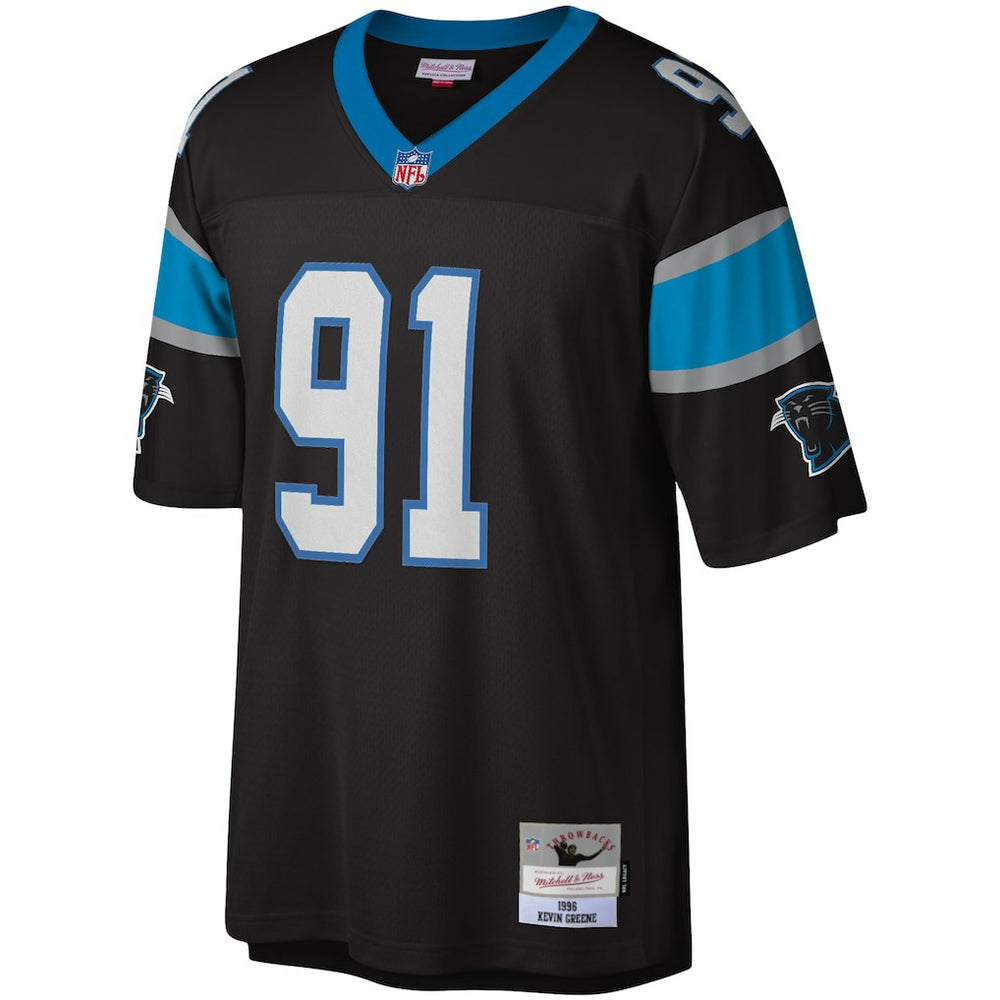 Mitchell & Ness Kevin Greene Carolina Panthers Legacy Replica Jersey Black