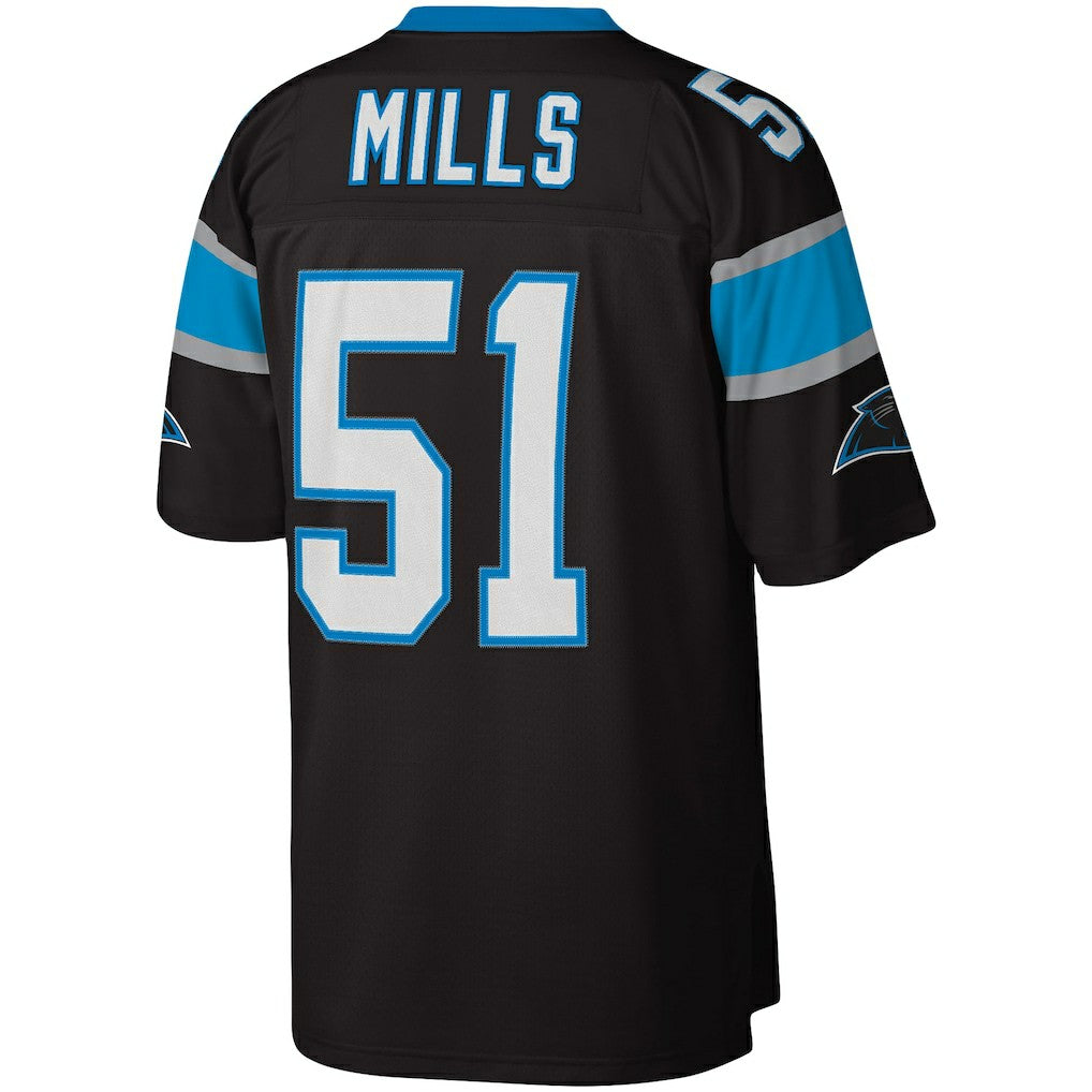 Mitchell & Ness Sam Mills Carolina Panthers Legacy Replica Jersey Black
