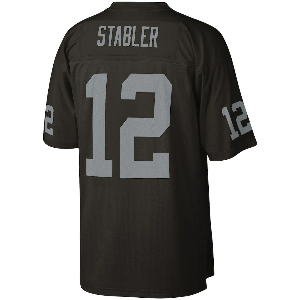 Mitchell & Ness Ken Stabler Las Vegas Raiders Legacy Replica Jersey Black