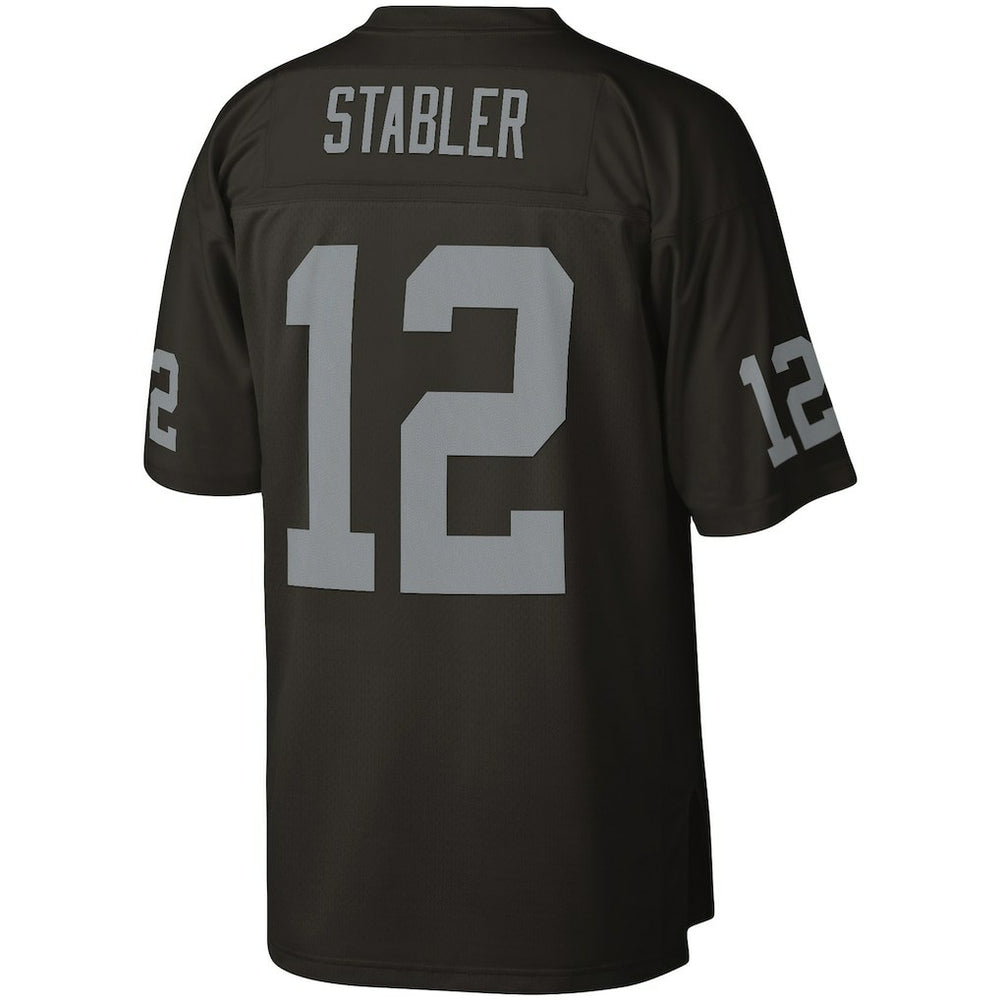 Mitchell & Ness Ken Stabler Las Vegas Raiders Legacy Replica Jersey Black
