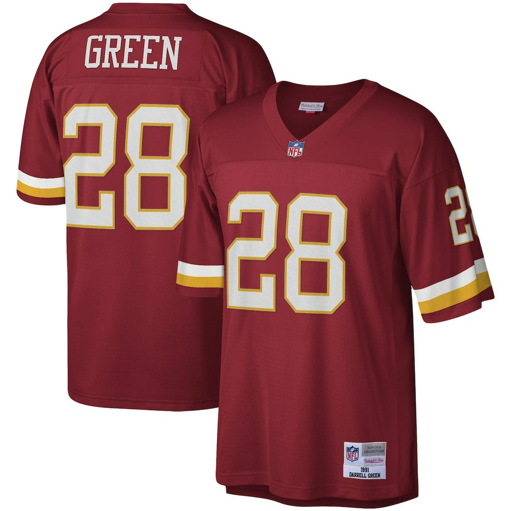 Mitchell & Ness Darrell Green Washington Football Team Legacy Replica Jersey Burgundy