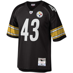 Mitchell & Ness Troy Polamalu Pittsburgh Steelers Legacy Replica Jersey Black