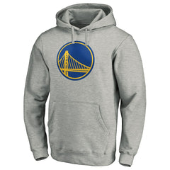 Golden State Warriors Primary Logo Pullover Hoodie Heather Gray