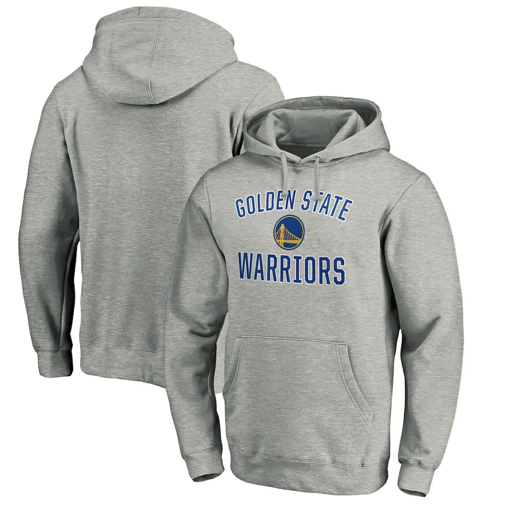Golden State Warriors Victory Arch Pullover Hoodie Heather Gray