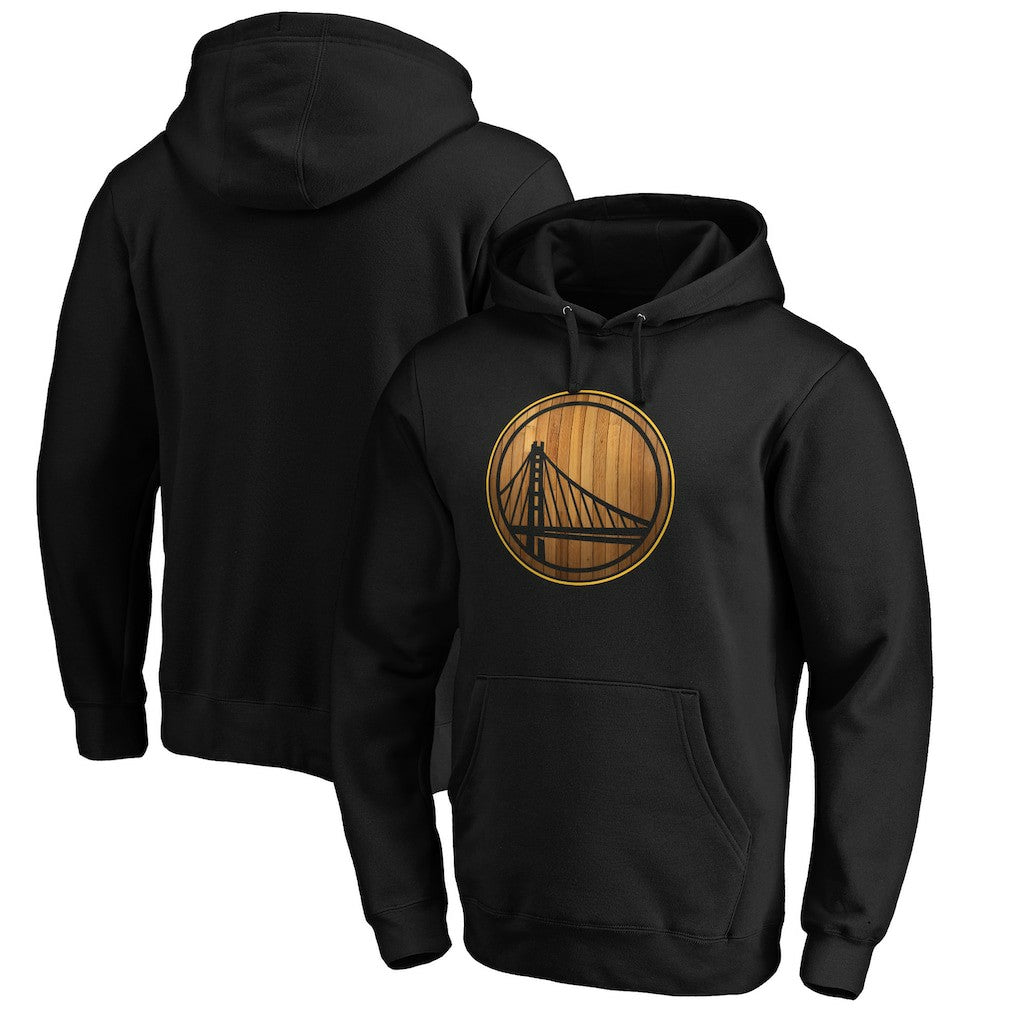 Golden State Warriors Hardwood Pullover Hoodie Black