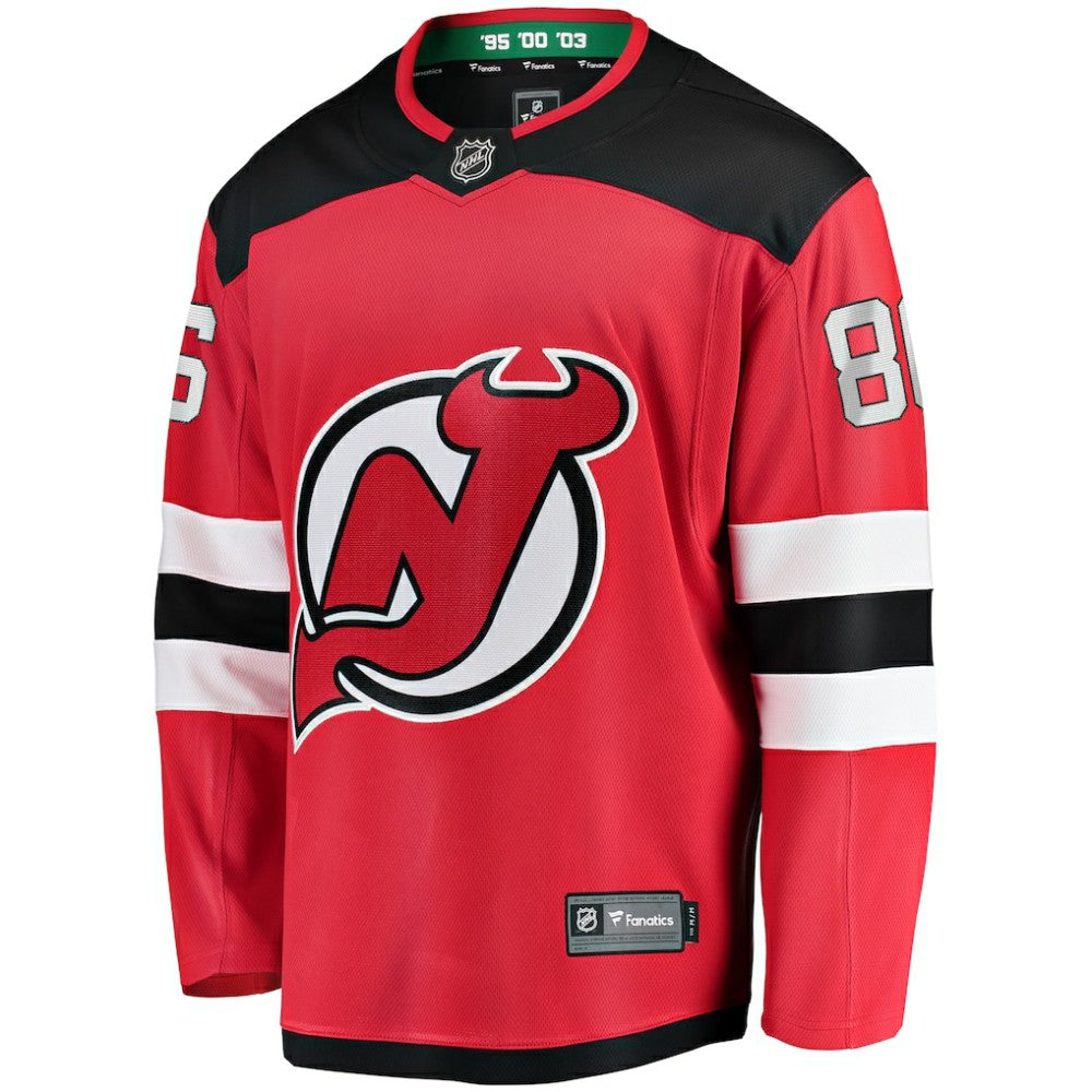 Jack Hughes New Jersey Devils Fanatics Breakaway Player Jersey - Red - NHL 3607217
