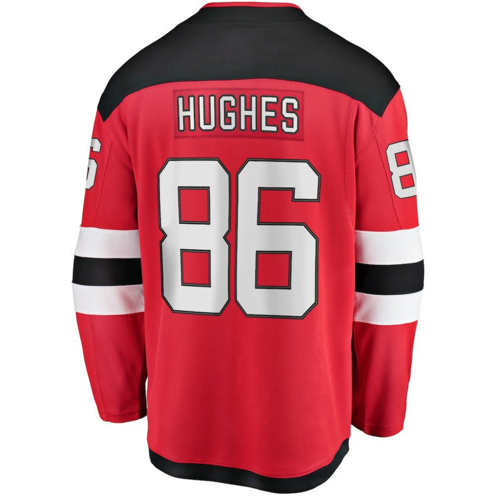 Jack Hughes New Jersey Devils Fanatics Breakaway Player Jersey - Red - NHL 3607217