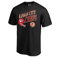 Kansas City Chiefs 60th Season Logo Rise T-Shirt Black