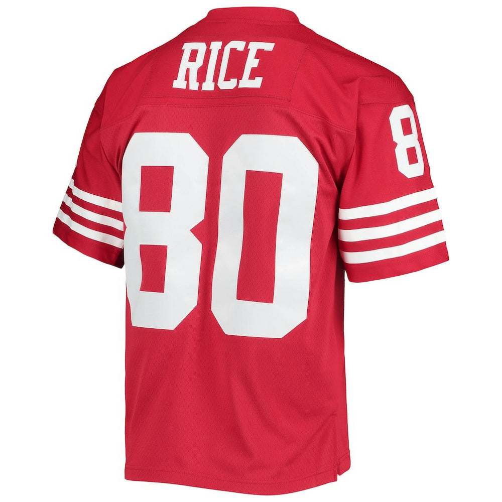Mitchell & Ness Jerry Rice San Francisco 49ers Legacy Replica Jersey Scarlet