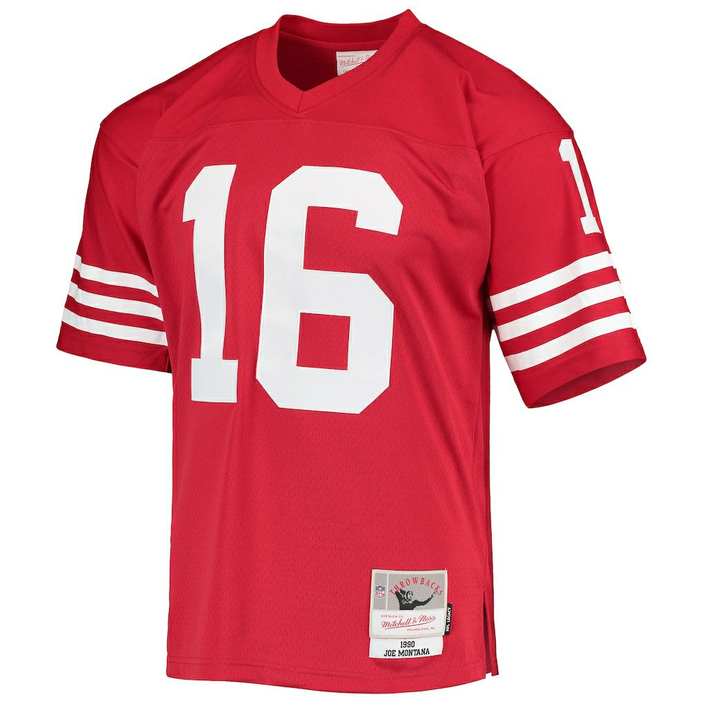 Mitchell & Ness Joe Montana San Francisco 49ers Legacy Replica Jersey Scarlet