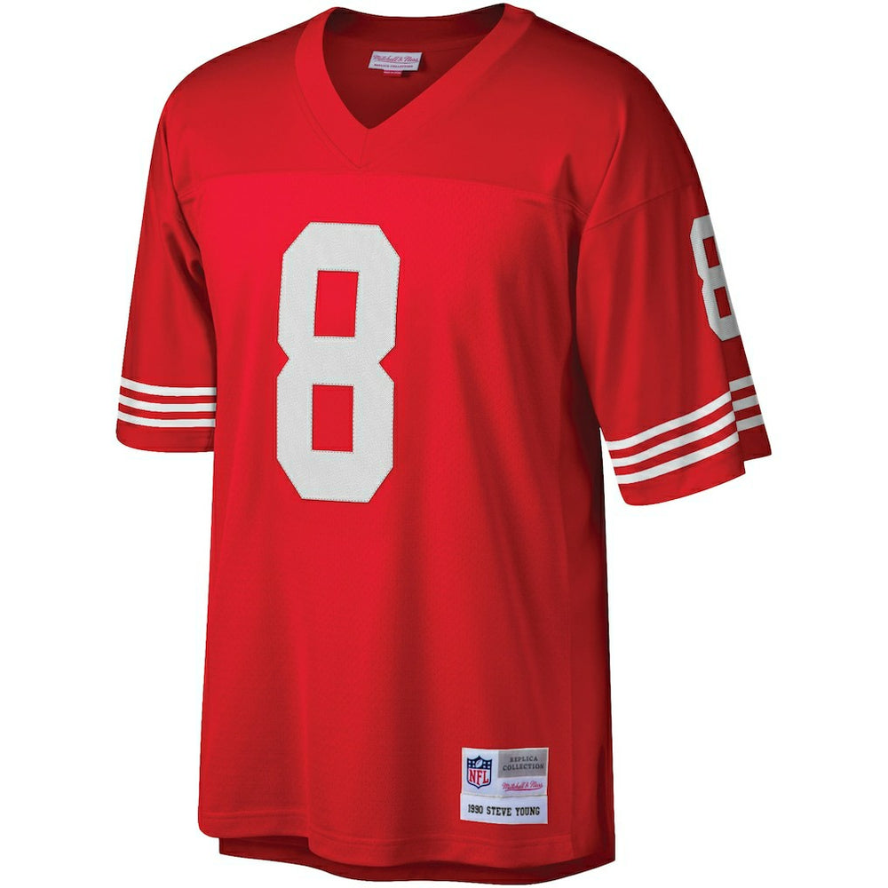 Mitchell & Ness Steve Young San Francisco 49ers Legacy Replica Jersey Scarlet