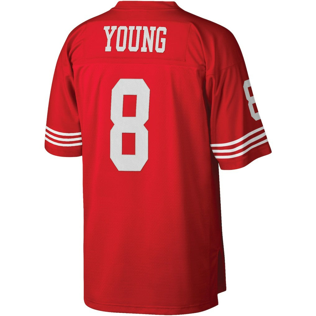 Mitchell & Ness Steve Young San Francisco 49ers Legacy Replica Jersey Scarlet