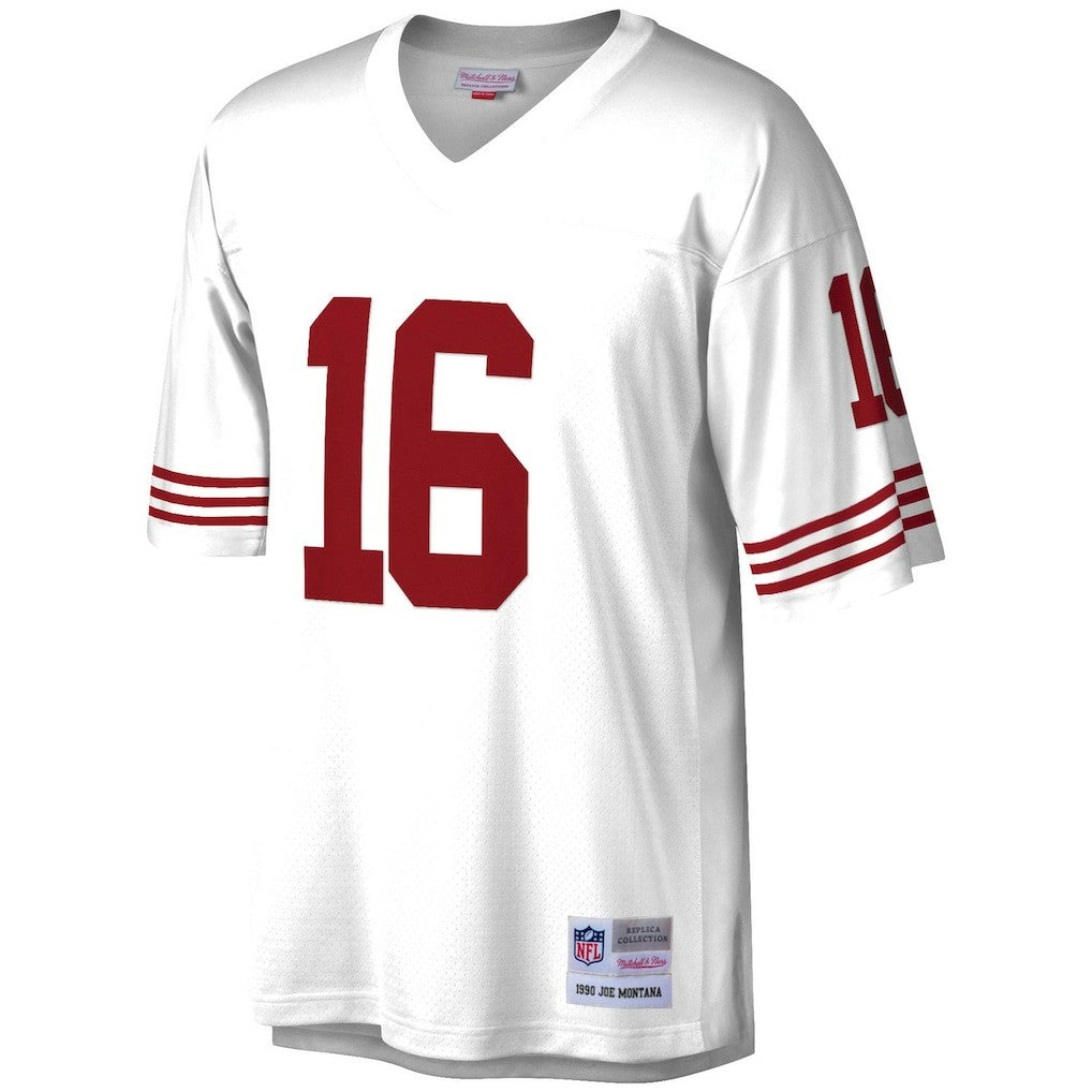 Mitchell & Ness Joe Montana San Francisco 49ers 1990 Legacy Replica Jersey White