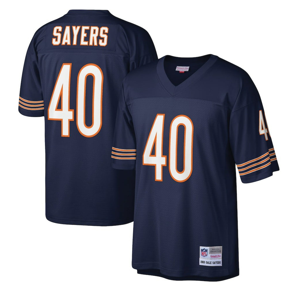 Mitchell & Ness Gale Sayers Chicago Bears Legacy Replica Jersey Navy