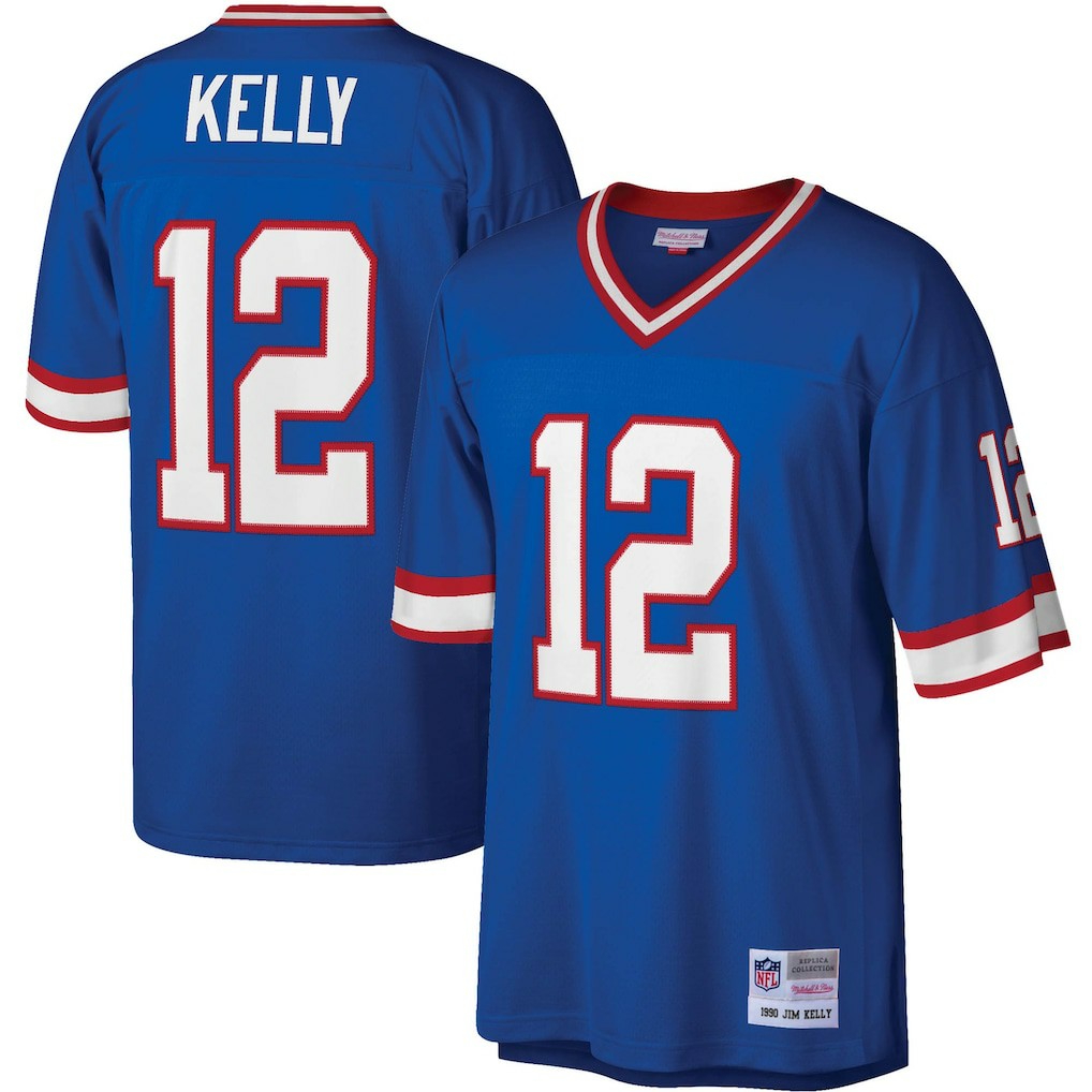 Mitchell & Ness Jim Kelly Buffalo Bills Legacy Replica Jersey Royal