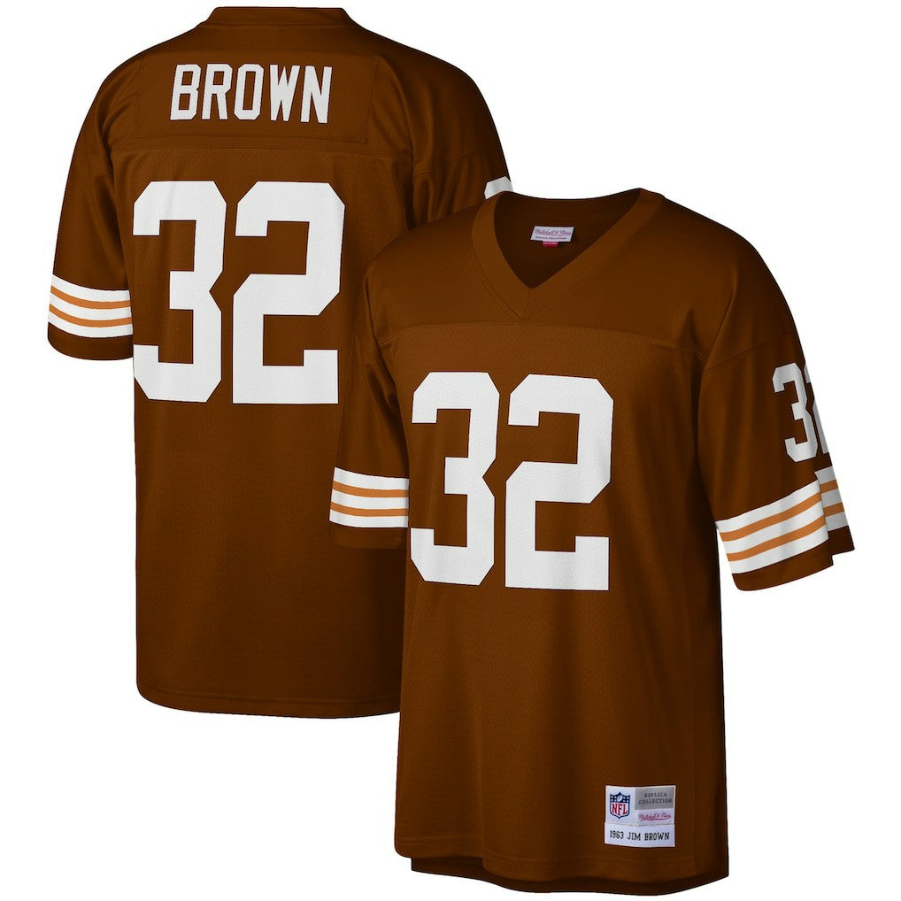 Mitchell & Ness Jim Brown Cleveland Browns Legacy Replica Jersey Brown