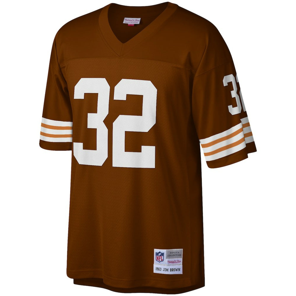 Mitchell & Ness Jim Brown Cleveland Browns Legacy Replica Jersey Brown