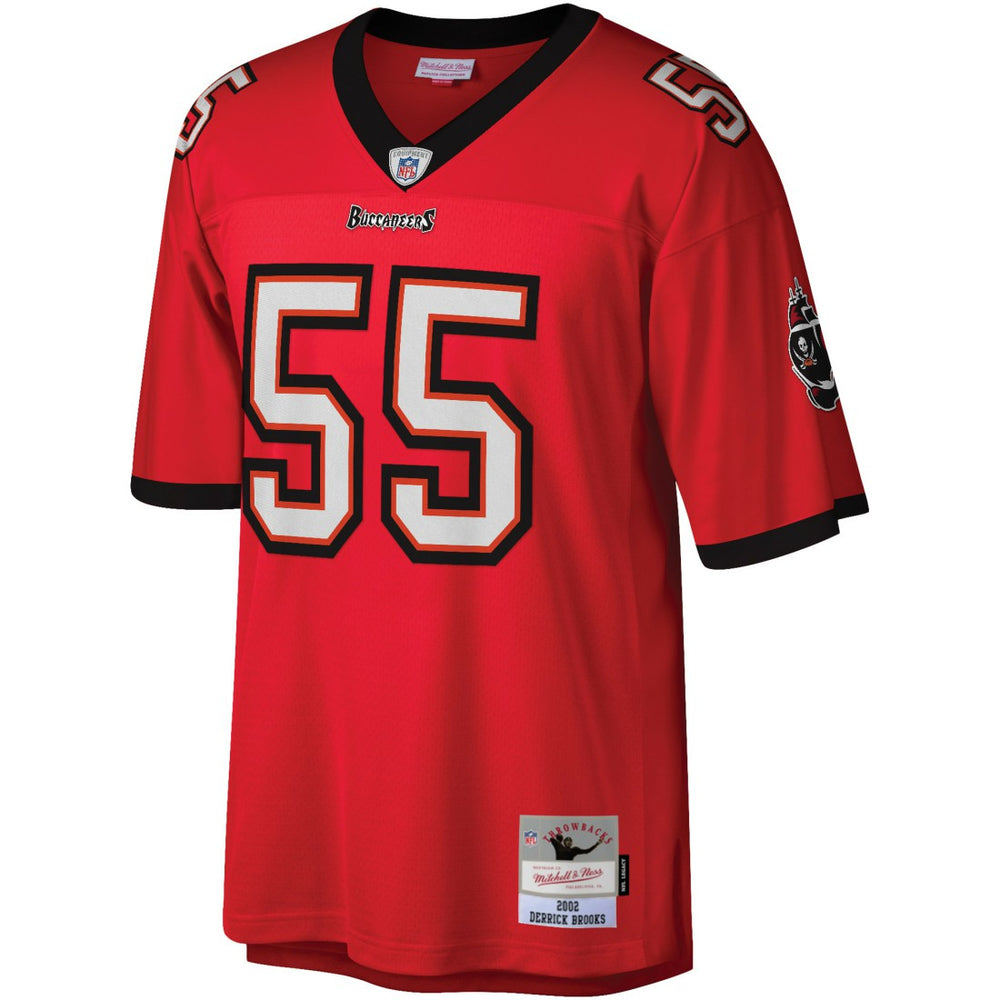 Mitchell & Ness Derrick Brooks Tampa Bay Buccaneers Legacy Replica Jersey Red