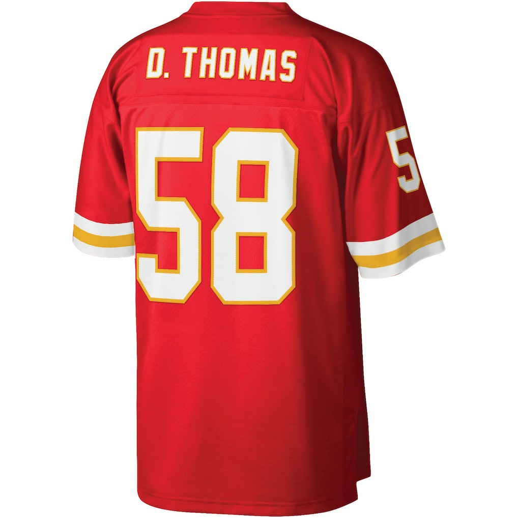 Mitchell & Ness Derrick Thomas Kansas City Chiefs Legacy Replica Jersey Red