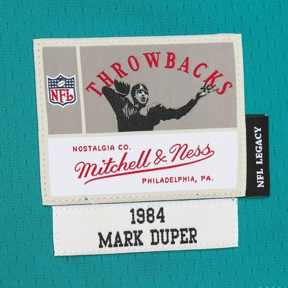 Mitchell & Ness Mark Duper Miami Dolphins Legacy Replica Jersey Aqua