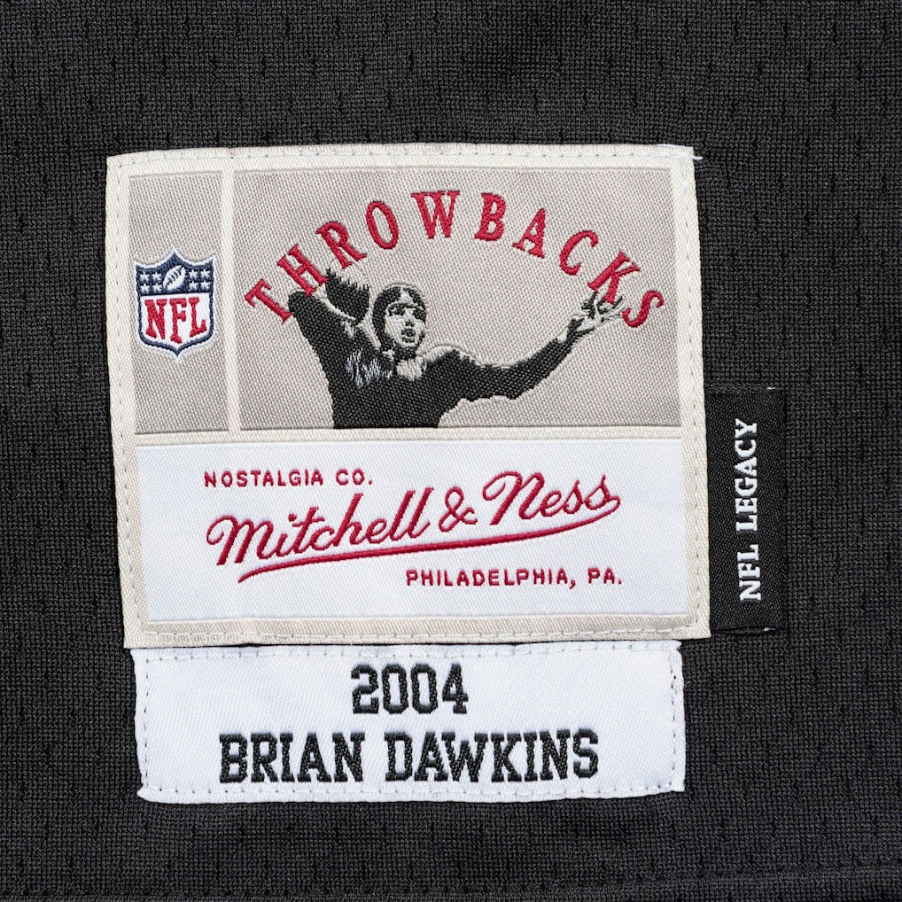 Mitchell & Ness Brian Dawkins Philadelphia Eagles Legacy Replica Jersey Black