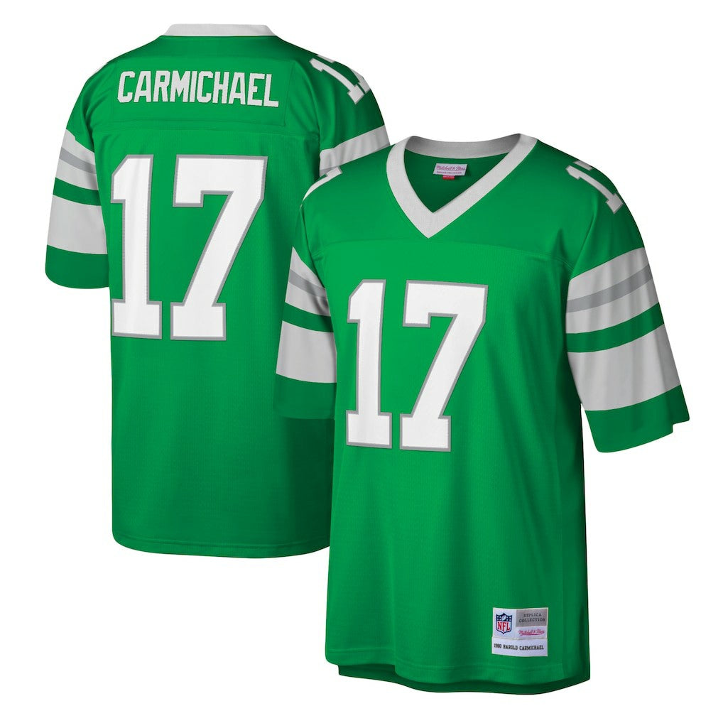 Mitchell & Ness Harold Carmichael Philadelphia Eagles Legacy Replica Jersey Kelly Green