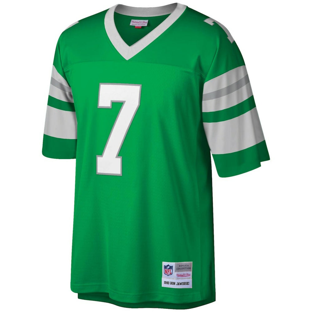 Mitchell & Ness Ron Jaworski Philadelphia Eagles Legacy Replica Jersey Kelly Green